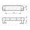 Radiator intercooler Nrf 30524