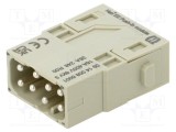 Conector HDC modul tată Han-Modular&reg; 8 PIN push-in 16A 400V HARTING