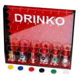 Joc pentru adulti Drinko, eMazing, potrivit pentru petreceri, interactiv și destinat p&acirc;nă la 6 jucători. Include pahare de shot și are dimensiunile 25