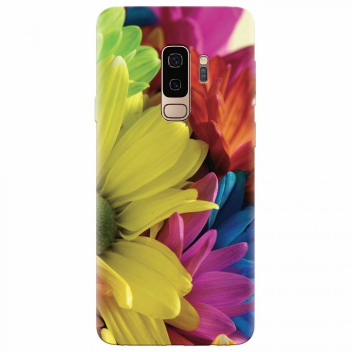 Husa silicon pentru Samsung S9 Plus, Flower