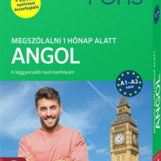 PONS Megszólalni 1 hónap alatt - Angol (könyv + CD+online) - A leggyorsabb nyelvtanfolyam + Extra nyelvtani összefoglaló - Claudia Guderian