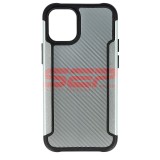 Toc TPU+PC Carbon Fiber Apple iPhone 12 mini Light Green