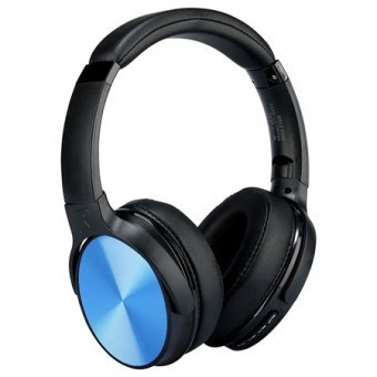 CASCA WIRELESS BLUETOOTH - ALBASTRU foto