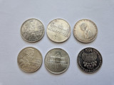 Germania Lot de 6 Monede de 5 Mark , 1971 ,1974 ,1977