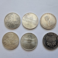 Germania Lot de 6 Monede de 5 Mark , 1971 ,1974 ,1977