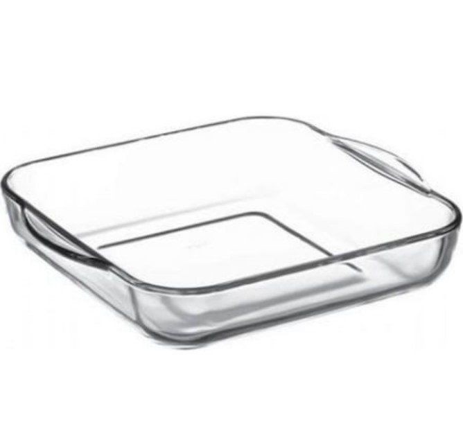 Vas termorezistent cu capac sticla, 2 Litri, Borcam, 59034