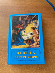 BIBLIA pentru copii cu povestiri biblice .-,FACTURA,VEZI POZE. foto