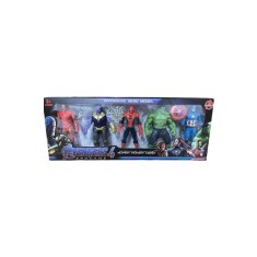 Set 5 Figurine Avengers, cu Accesorii, 20cm, Multicolor, 3+