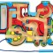 HAPE LABRINT MAGNETIC LOCOMOTIVA