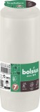 Rezerva candela Bolsius 140 ore, alba, 471 g, 67x178 mm