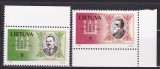 LITUANIA 1993 PERSONALITATI MNH, Nestampilat