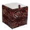 TABURET BOX - PRINT - CORP BLANA TIGRU/CAPAC IMITATIE PIELE DIVERSE CULORI - Visiniu 21902