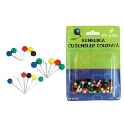 Ace cu gamalie de plastic set 100 bucati foto