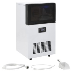 Gossi aparat de facut cuburi de gheata, negru, 45 kg / 24 h