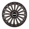 Set 4 capace roti pentru Dacia Nou, model Dino Black, R15, Autohelix MSA