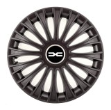 Cumpara ieftin Set 4 capace roti pentru Dacia Nou, model Dino Black, R15, Autohelix MSA