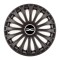 Set 4 capace roti pentru Dacia Nou, model Dino Black, R15