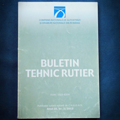 BULETIN TEHNIC RUTIER - NR. 2 / 2013 foto