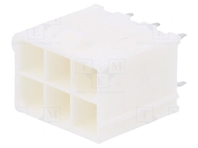 Conector Mini-Fit Jr 4,2mm 6-PIN THT Aurit