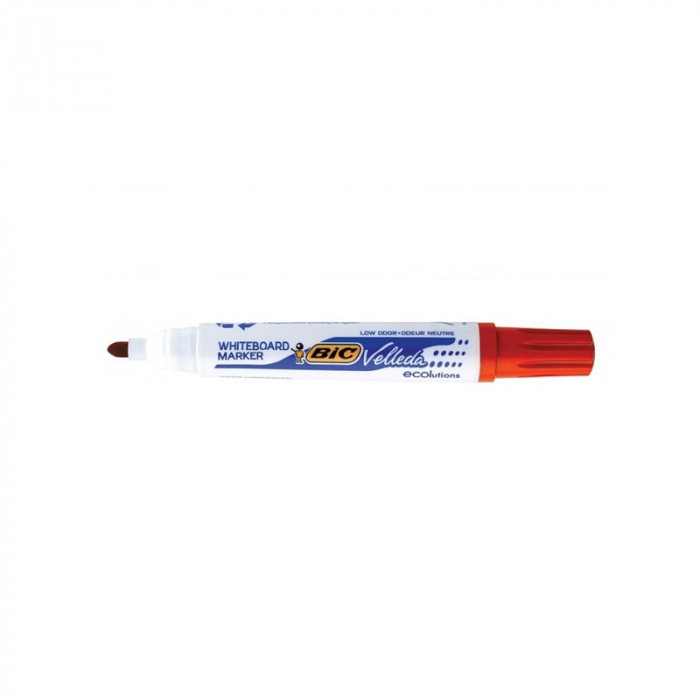 Marker ECO Velleda 1701 rosu 12/cutie - BIC