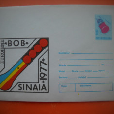 HOPCT PLIC 838 CAMPIONATELE EUROPENE BOB SINAIA 1977 -PRAHOVA -ROMANIA