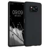 Husa pentru Xiaomi Poco X3 (NFC), Silicon, Negru, 53482.47, Carcasa, Kwmobile