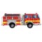 Puzzle de podea gigant masina de pompieri melissa and doug