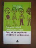 Cum sa ne exprimam emotiile si sentimentele - Lelord/Andre, Editura Trei, Psihologie Practica, 370 pagini