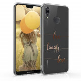 Husa pentru Huawei P20 Lite, Silicon, Rose Gold, 44889.63, Roz, Carcasa