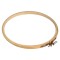 Gherghef broderie din bambus Crisalida, diametru 19,7 cm