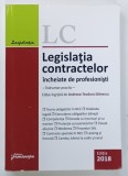 LEGISLATIA CONTRACTELOR INCHEIATE DE PROFESIONISTI de ANDREEA TEODORA STANESCU , 2018 * PREZINTA SUBLINIERI CU PIXUL