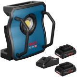 Bosch GLI 18V-10000 C + ProCORE + GAL 18V-40 - Lampa + Set 2 acumulatori si incarcator Li-Ion 18 V 4 Ah