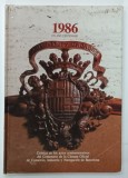 1986 , UN ANO CENTENARIO , CRONICA DE LOS ACTOS COMMEMORATIVOS DEL CENTENARIO DE LA CAMARA OFICIAL DE COMERCIO ....BARCELONA , 1986, TEXT IN LIMBA