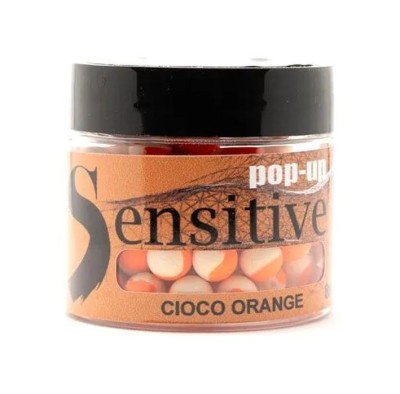 Pop Up Addicted Carp Baits Sensitiv, Cioco Orange, 8mm foto