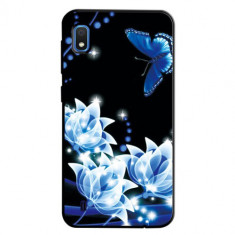 Carcasa Husa Samsung Galaxy A10 model Night Garden, Antisoc + Folie sticla securizata Samsung Galaxy A10 Tempered Glass Viceversa foto