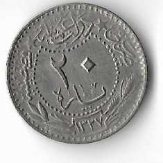 Moneda 20 para 1913 - Turcia