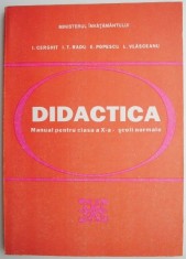 Didactica. Manual clasa a X-a scoli normale (1998) - I. Cerghit