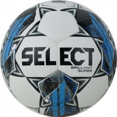 Mingi de fotbal Select Brillant Super Ball BRILLANT SUPER WHT-BLK alb foto