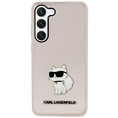 Husa Samsung Galaxy S23 Plus - Karl Lagerfeld Hardcase (KLHCS23MHNCHTCP) - Pink Ikonik Choupette foto
