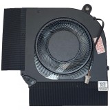 Cooler procesor Laptop Gaming, Acer, Nitro 5 AN517-55, DFSCK22D05883M-FPDG, DC280010WF0, DFSCK22D05883M-FPMJ, DC280010YF0, 12V, 1A, CPU