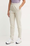 Puma pantaloni de trening culoarea gri, neted, 681672