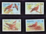 Anguilla 1995 - Păsări, porumbei, Pasti, serie neuzata