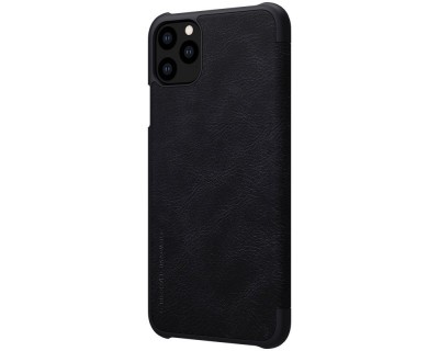 Husa Originala Flip Piele Nillkin Qin iPhone 11 Pro Negru foto