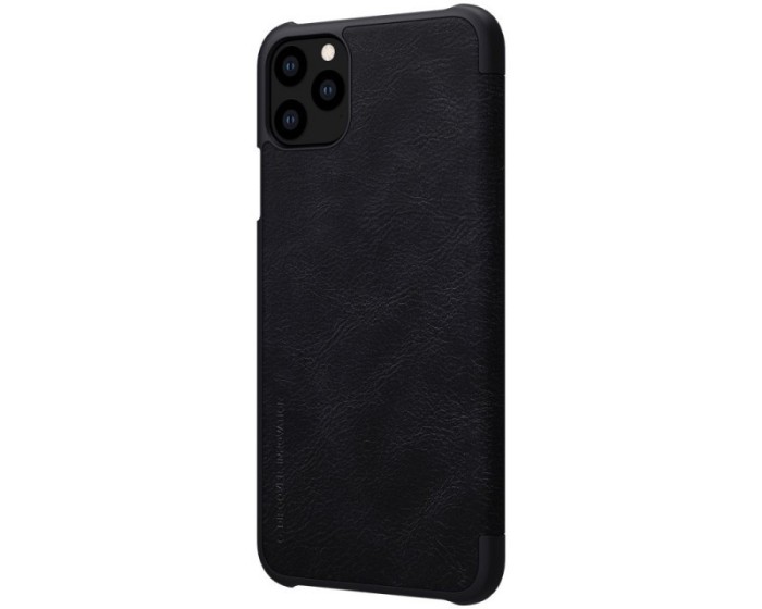 Husa Originala Flip Piele Nillkin Qin iPhone 11 Pro Negru