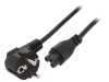 Cablu Alimentare 3x0,75mm2 Ştecăr Unghi - IEC C5, Gembird