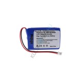 Baterie radio VHBW de &icirc;nlocuire pentru Albrecht 083448, JHHY903448A - 1300 mAh 3,7 V Li-Ion