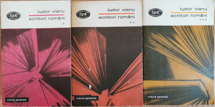 Scriitori romani (Vol. 1 - 3) - Tudor Vianu