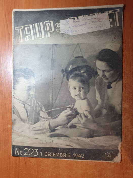 revista trup si suflet -1 decembrie 1942-tainele maternitatii