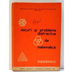JOCURI SI PROBLEME DISTRACTIVE DE MATEMATICA , 1965