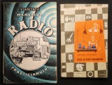 2 carti Radiotehnica &bull;1944 MANUAL RADIO 140 pag Lampi Teste Testere &bull;1967 VREAU sa DEVIN RADIOAMATOR 232 pag. ilustrate. Stare: cu semne de utilizare